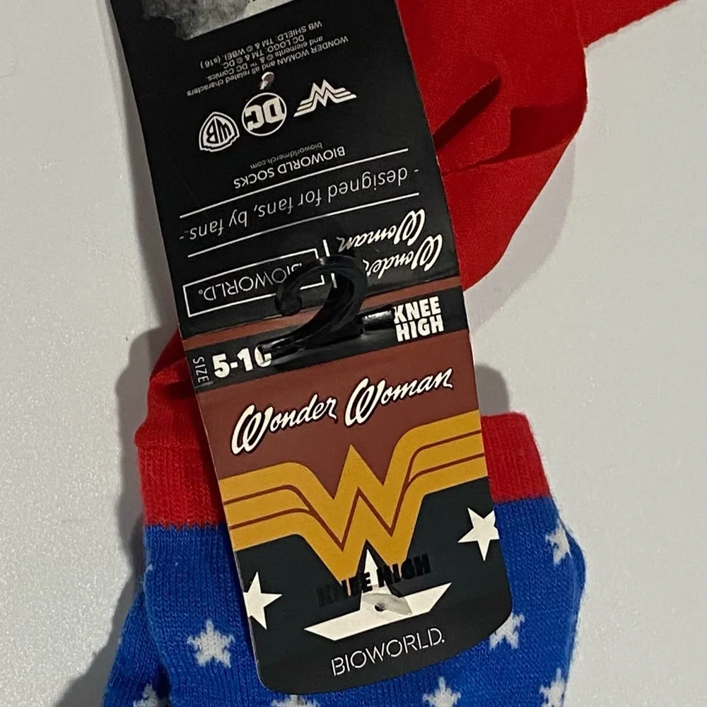 Wonder Woman Dog Costume -‎ Red, Yellow, and Blue